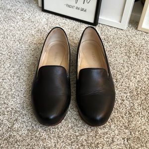 Nisolo Leather Smoking Shoe in black